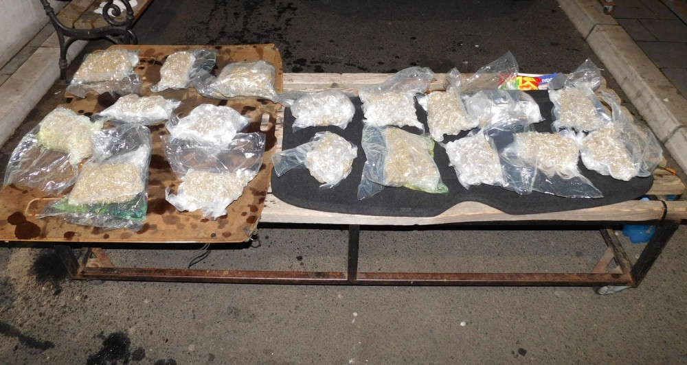 Zatapacirali 11 kilograma marihuane