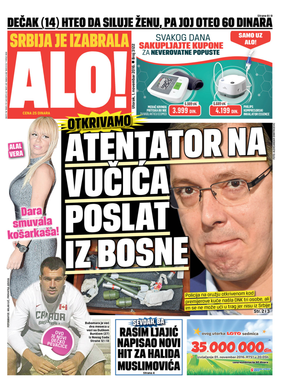 Naslovna za: 1.11.2016