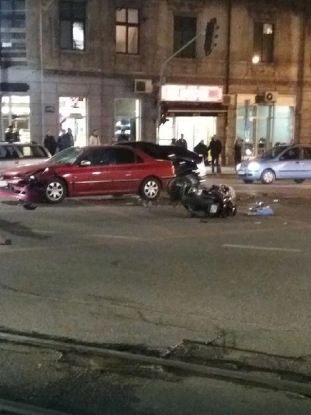 Jeziv udes u Beogradu