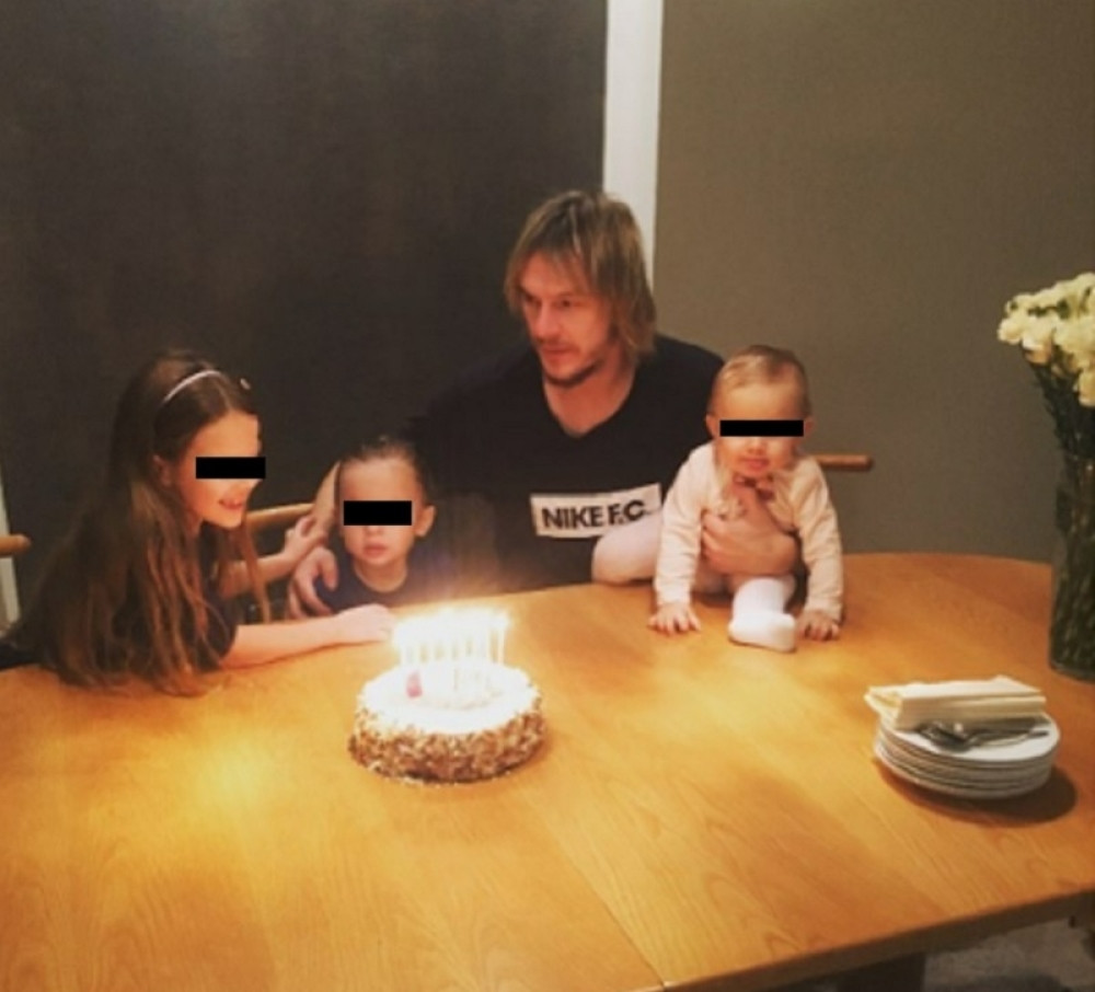 Krasić slavio rođendan sa decom