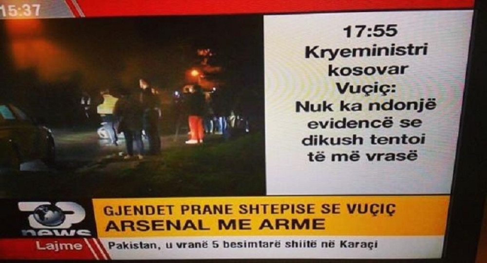 Albanska TV: Vučić je premijer Kosova