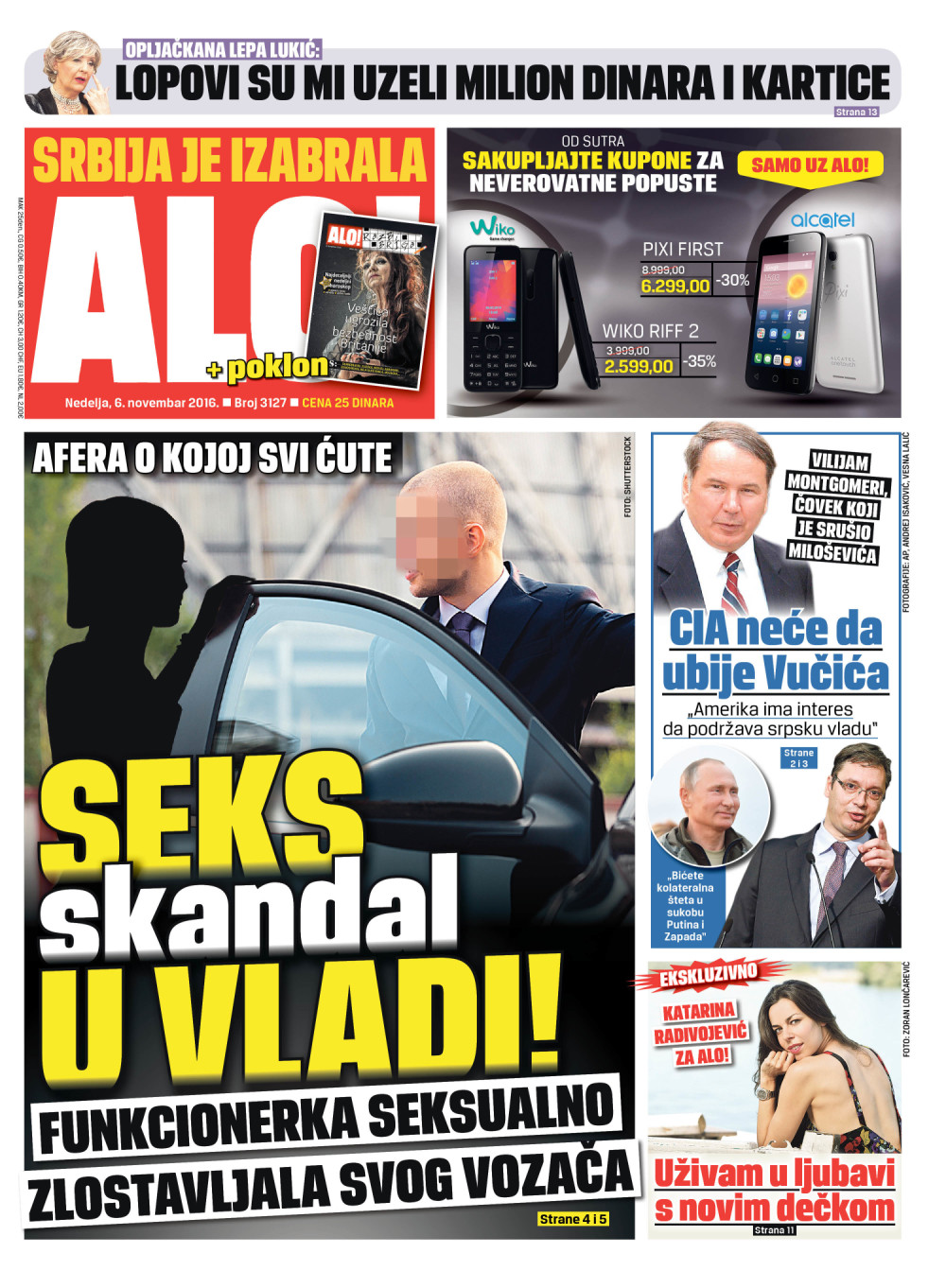 Naslovna za: 6.11.2016