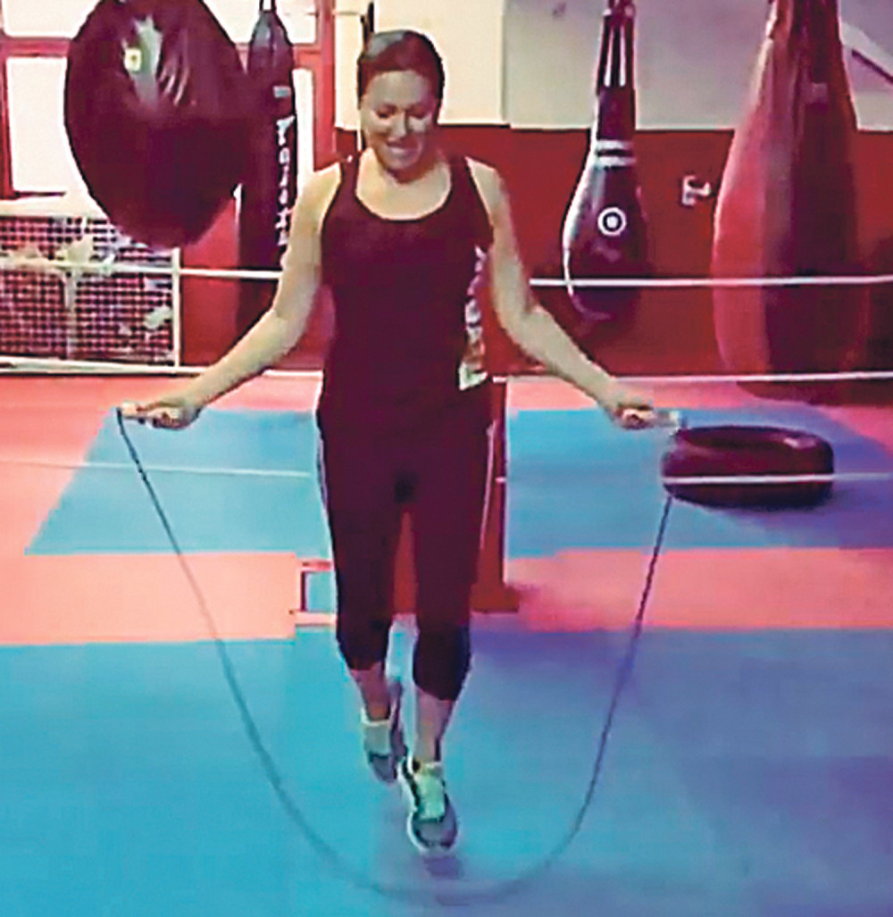 Nina preskače vijaču da se ne ugoji