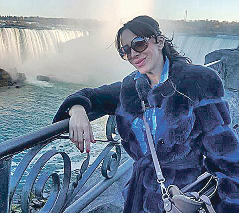 Romana pod vodopadima