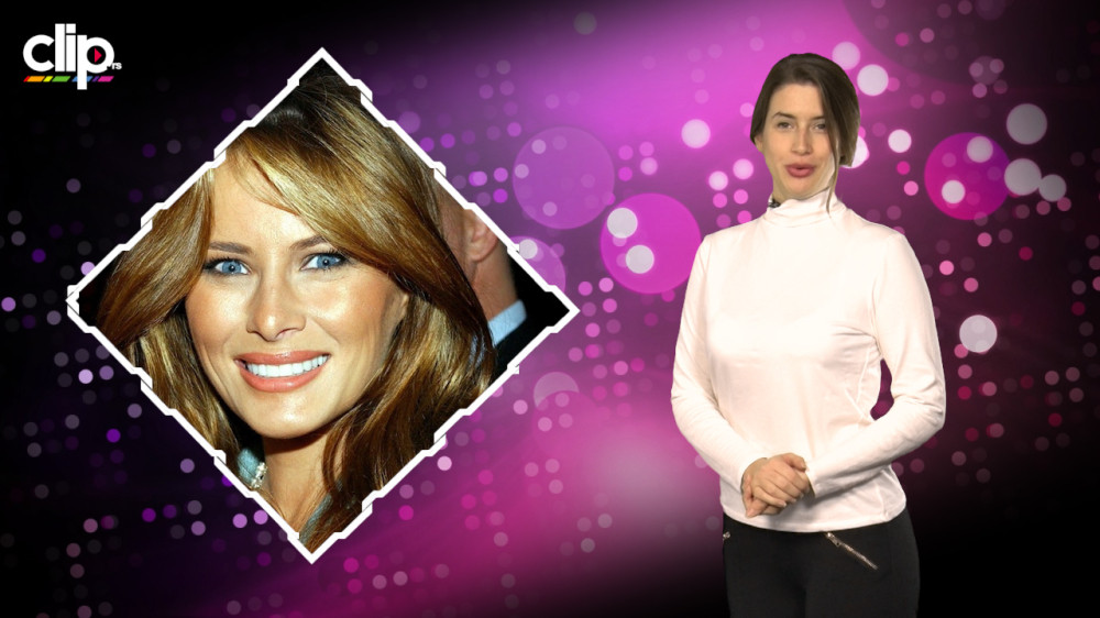 Melanija prva gola dama (VIDEO)