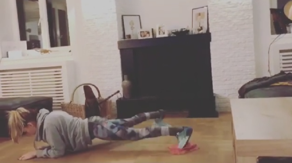 Anđelka odradila trening s praškom u rukama! (VIDEO)