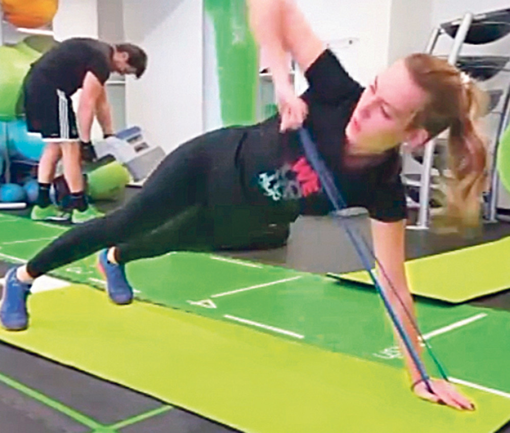 Kalina ne izlazi iz teretane!