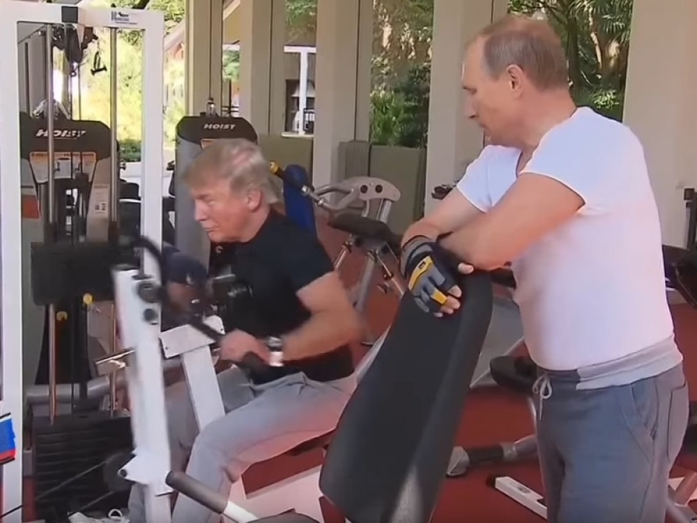 Trampova pesma Putinu (VIDEO)