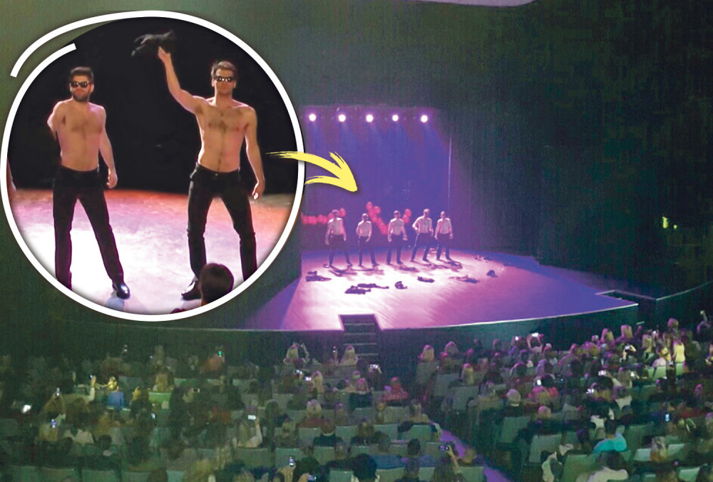 Obradović na muškom striptizu! (FOTO)