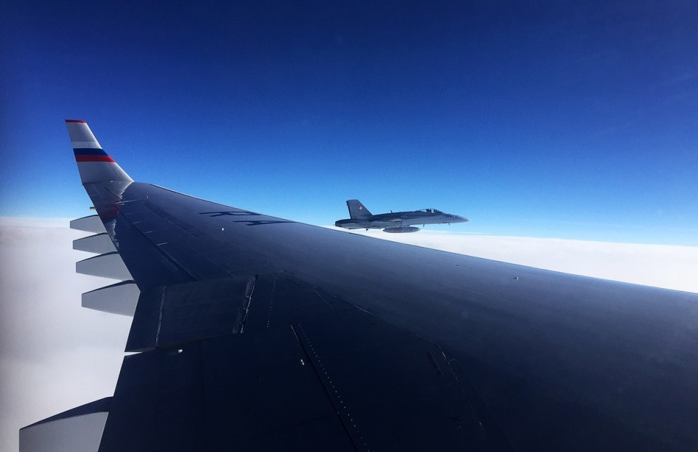 Švajcarci presreli avion ruskih diplomata (FOTO + VIDEO)