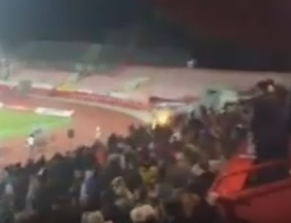 Partizanovci prekinuli meč Vojvodina - Novi Pazar (VIDEO)
