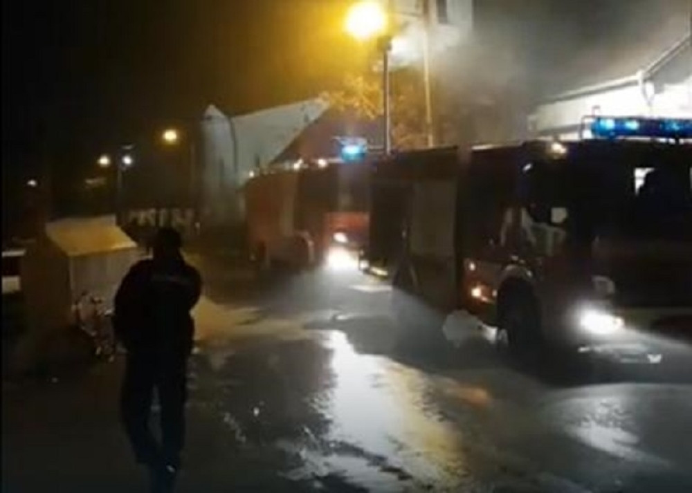 Muškarac povređen u požaru