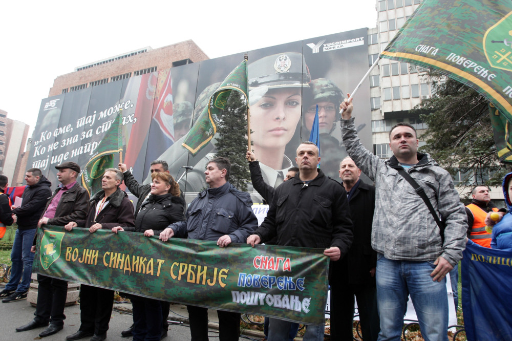 Prvi protest Vojske u istoriji Srbije