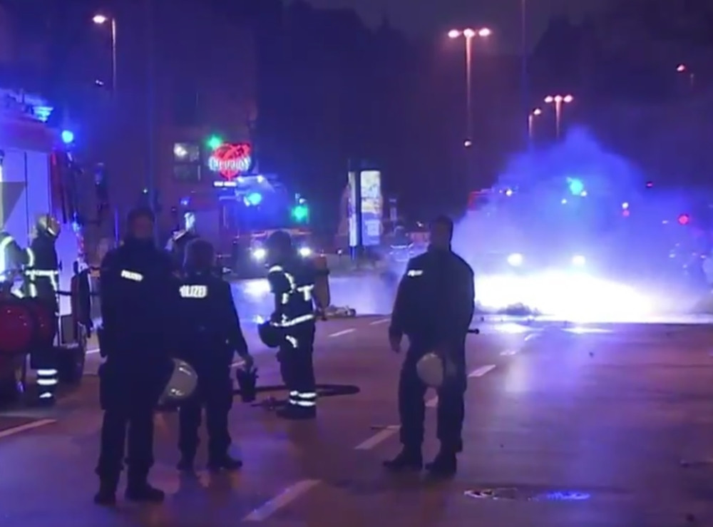 Podmetnut požar uoči sastanka OEBS (VIDEO)