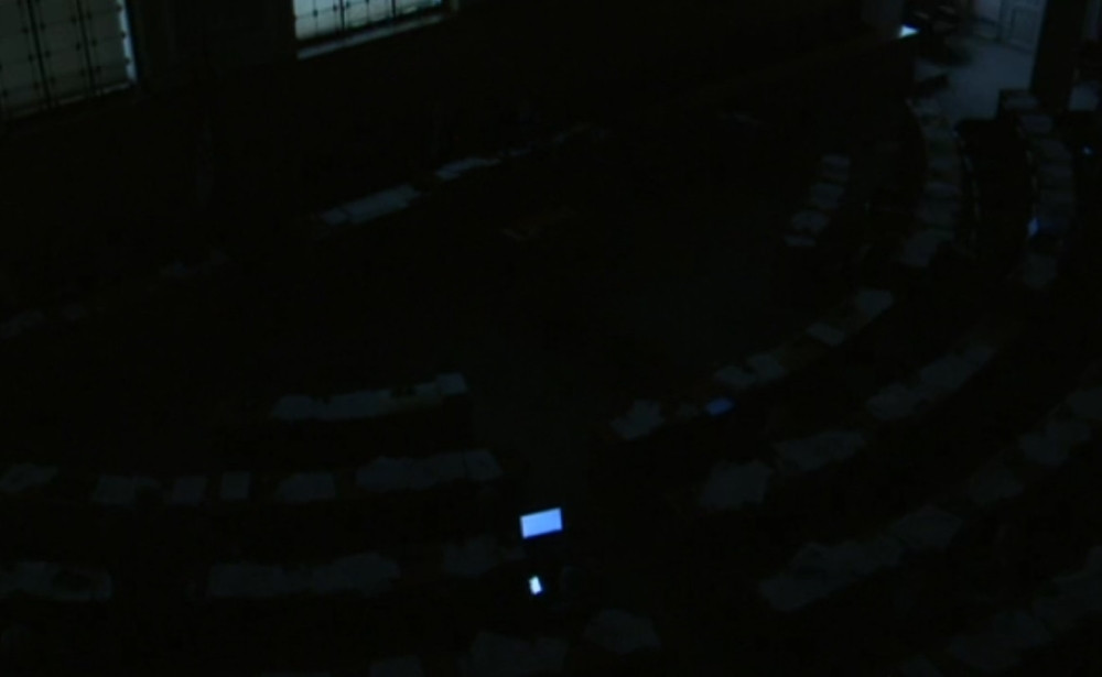 Nestalo struje u Hrvatskom saboru