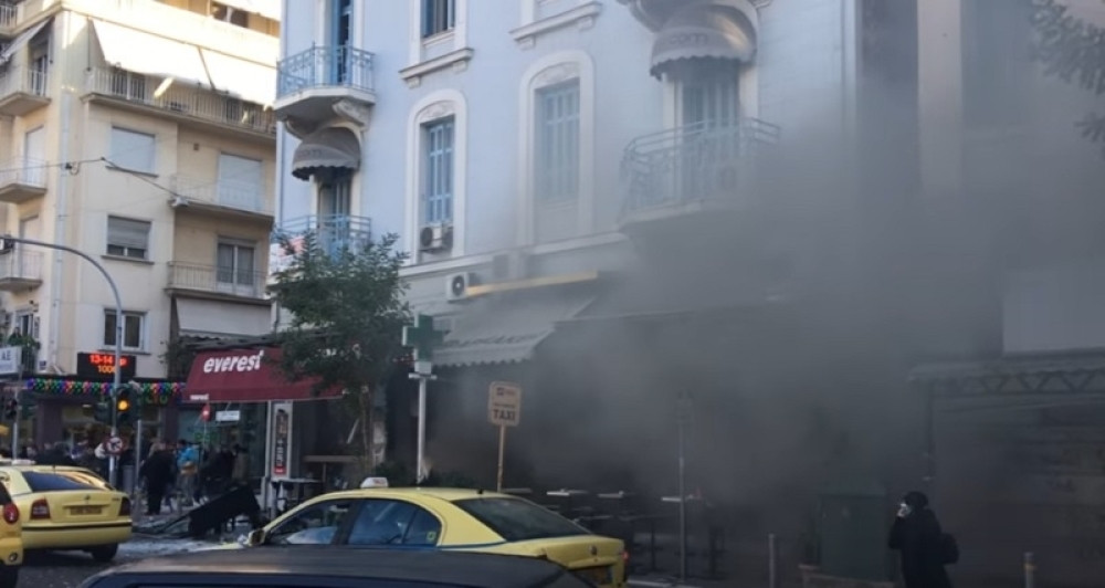 Eksplozija u restoranu u Atini (VIDEO)