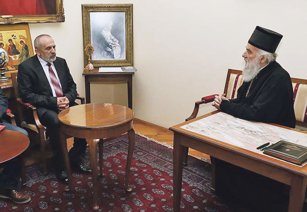 Marijan se ispovedao patrijarhu!