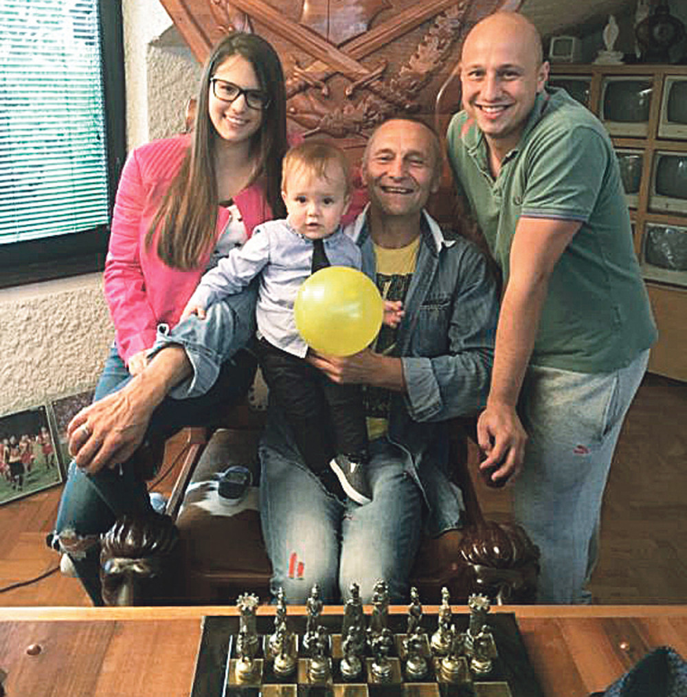 Sina već učim da bude „delija“!