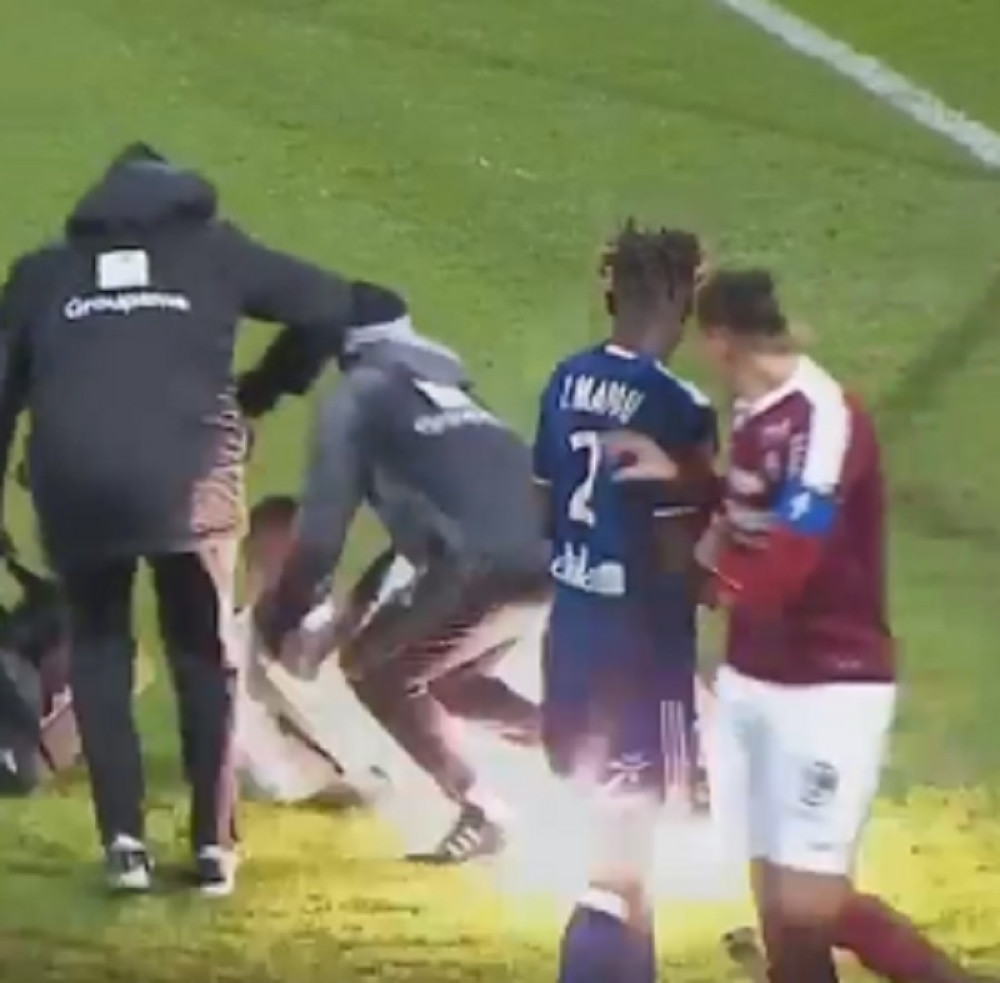 Dinamitarom gađali povređenog golmana (VIDEO)