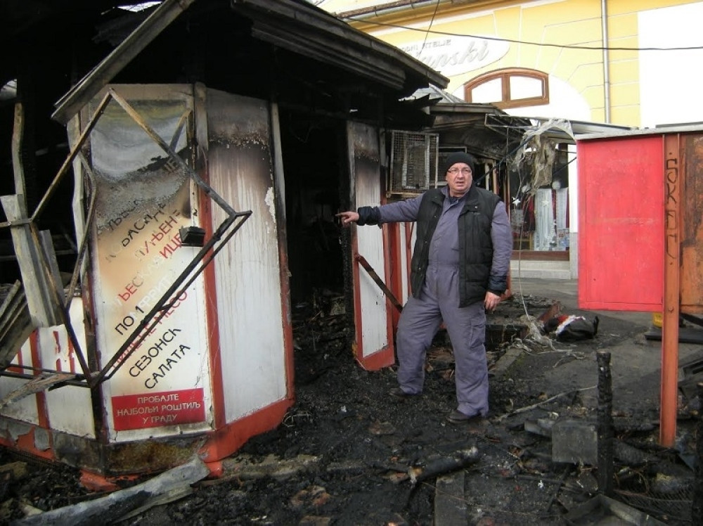 Izgoreo lokal bivšeg rukometaša! (FOTO)