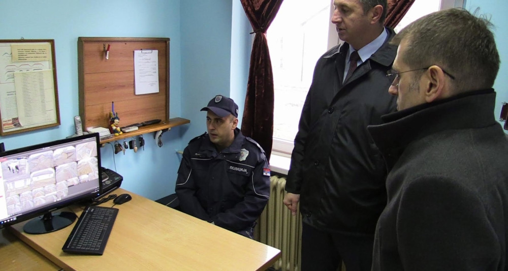 Direktor policije obišao skladište oružja