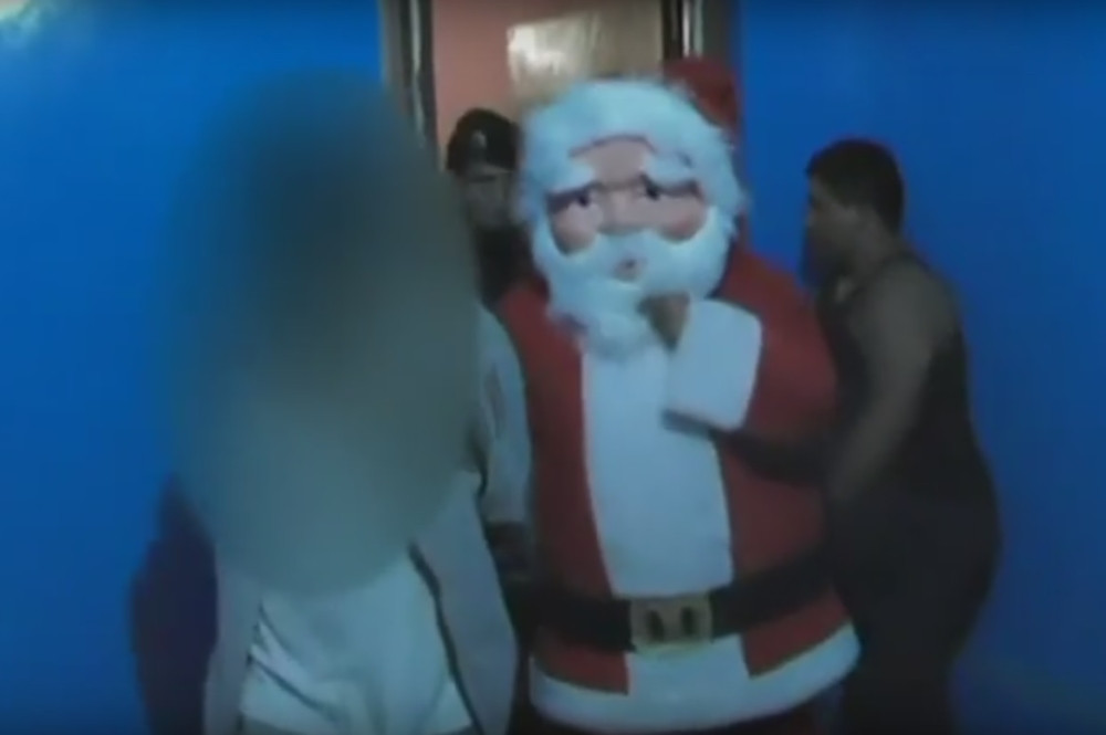 Deda Mraz pohapsio narko dilere! (VIDEO)