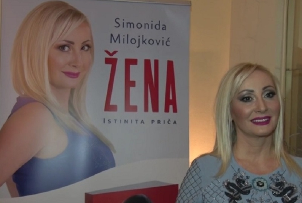 Simonida Milojković potpisuje roman "Žena" u Beogradu