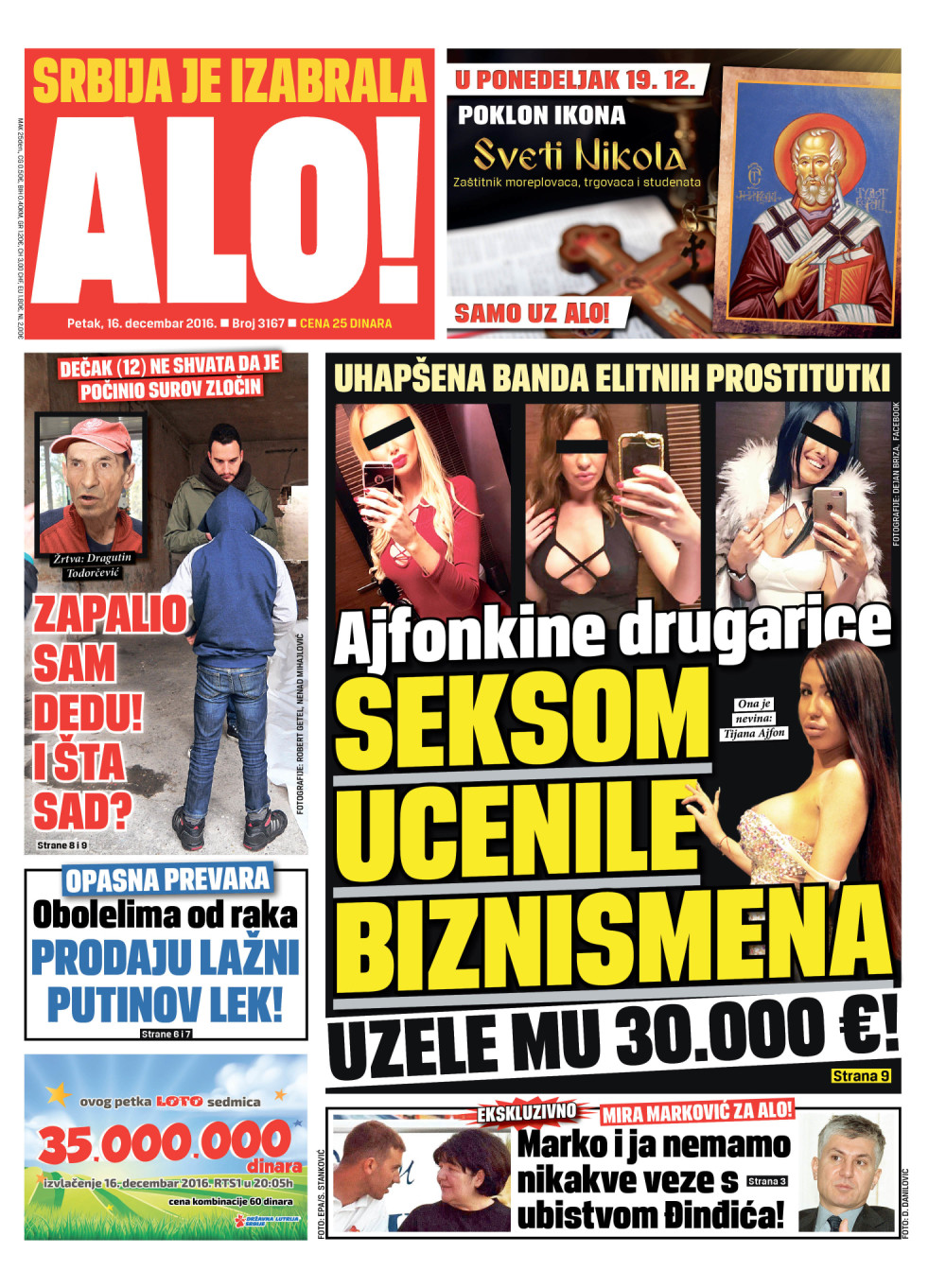 Naslovna za: 16.12.2016