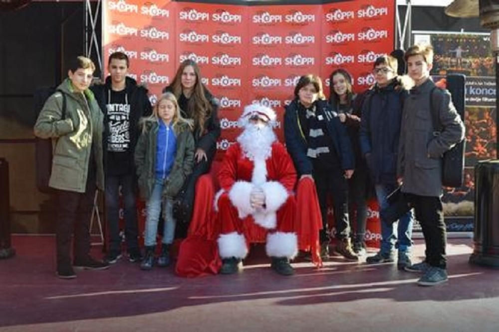 Družite se sa Deda Mrazom u tržnom centru Shoppi