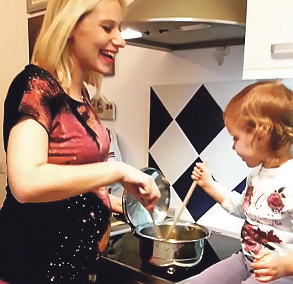 Mariji ćerka Rosa spremila ručak