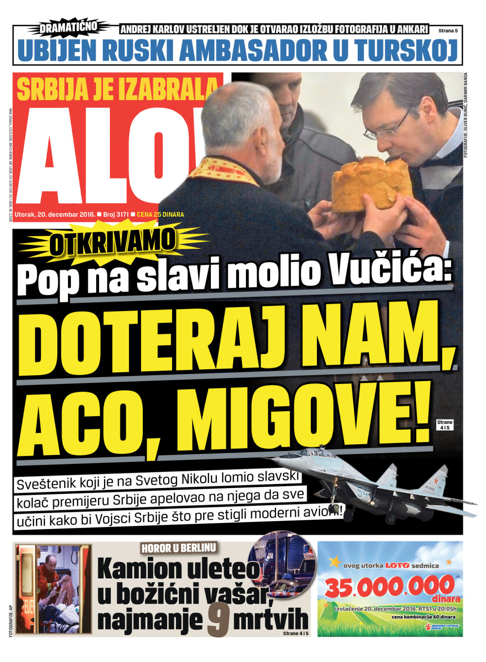 Naslovna za: 20.12.2016