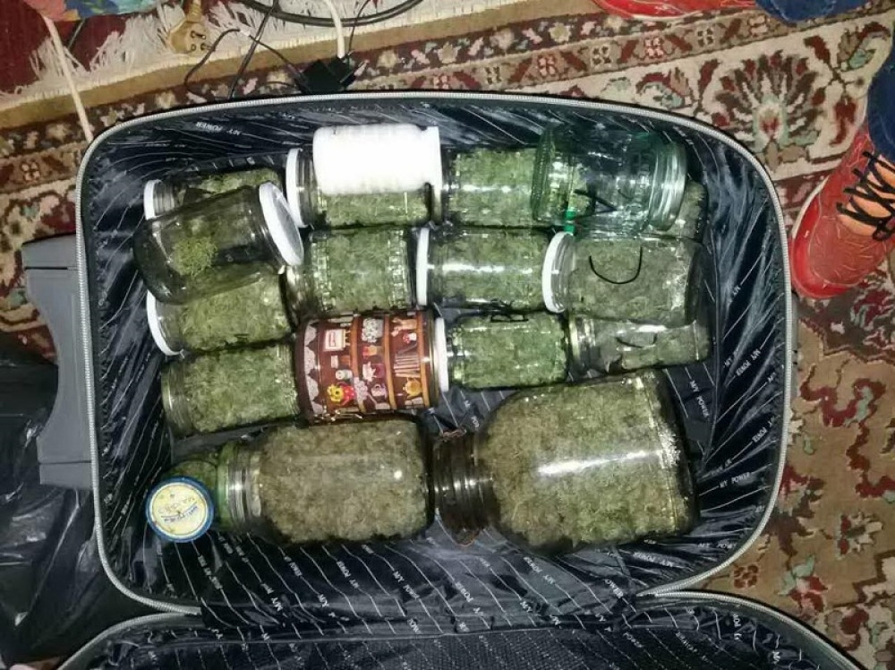 Marihuanu krio u teglama za zimnicu (FOTO)