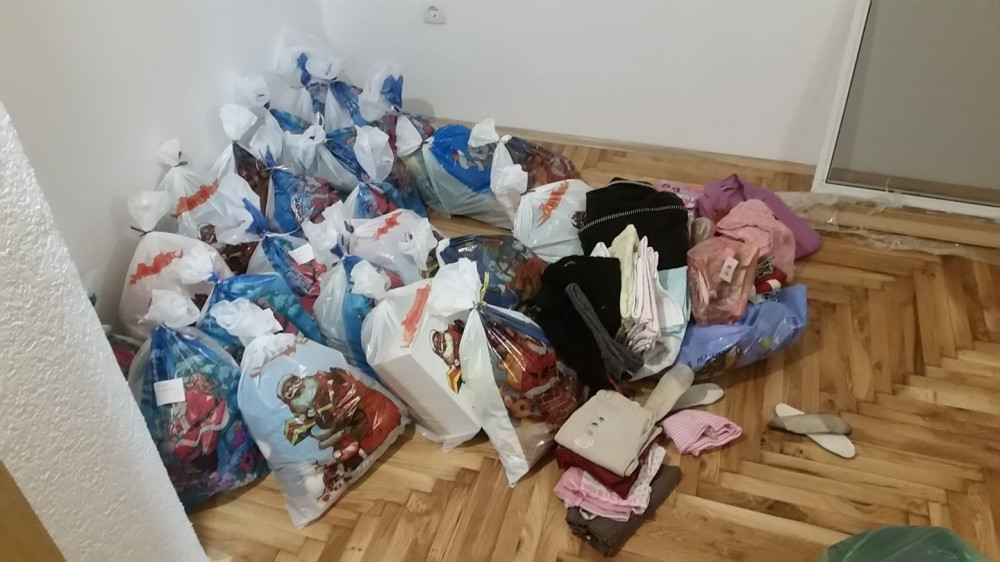 Prikupljanje garderobe i stvari na Novom Mirijevu