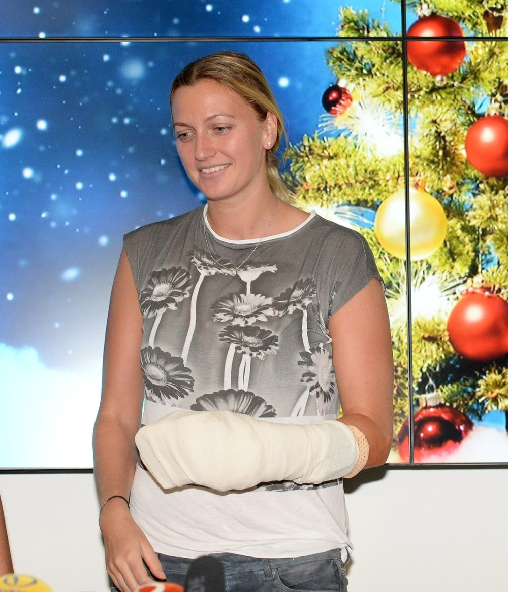 Kvitova: Dobila sam božićni poklon - pomeram prste!