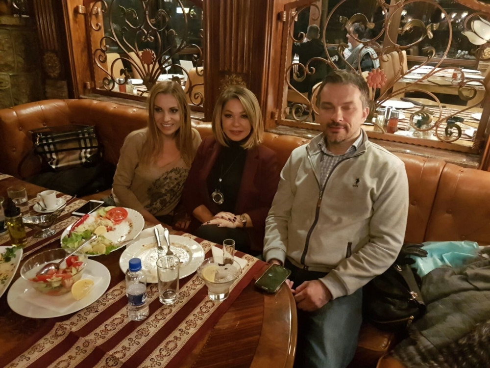 Neda se družila sa kolegama u Sarajevu