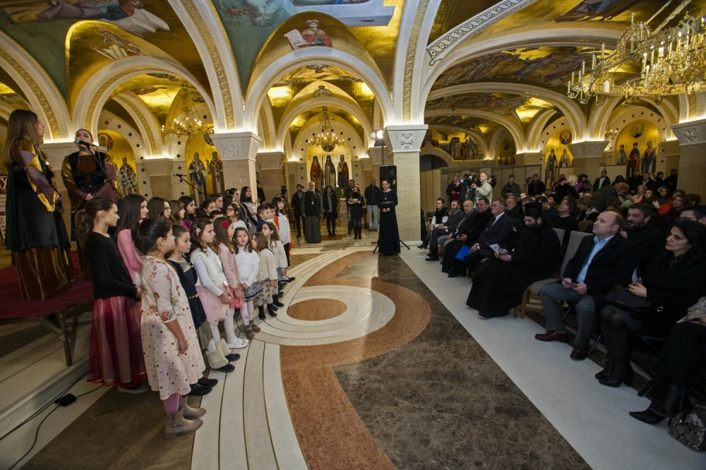 U kripti Hrama Svetog Save proslavljene Materice