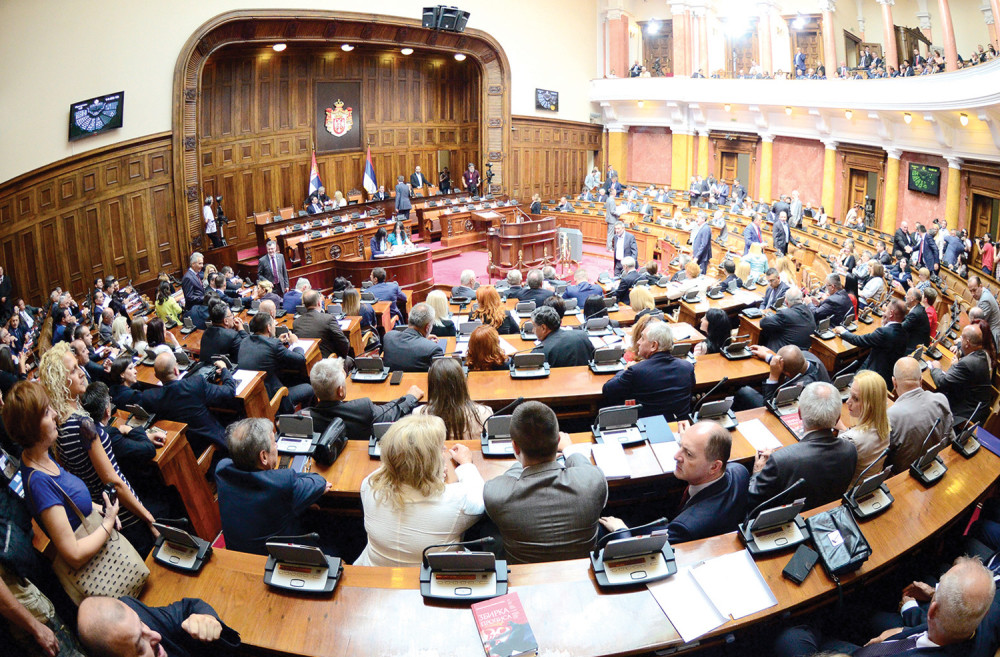 Deca govorila pred poslanicima i članovima vlade