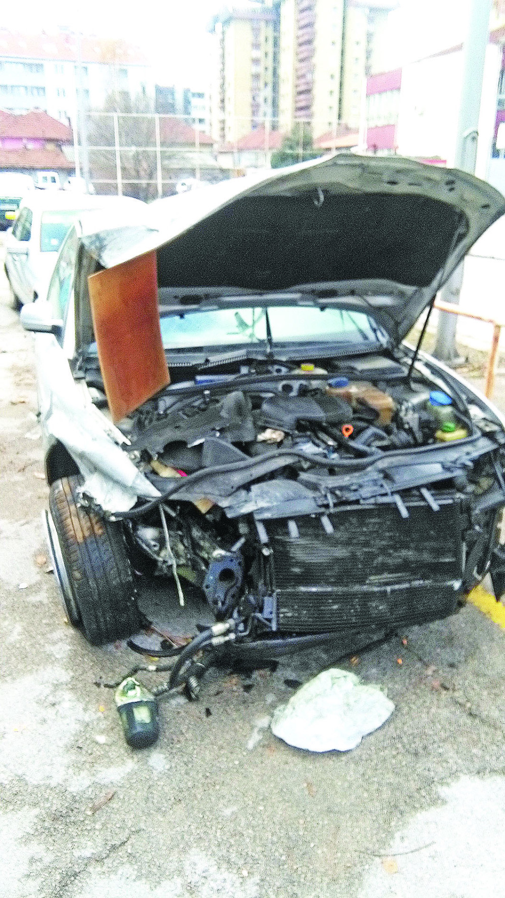 Molili smo ga da uspori, a on je vozio sve brže!