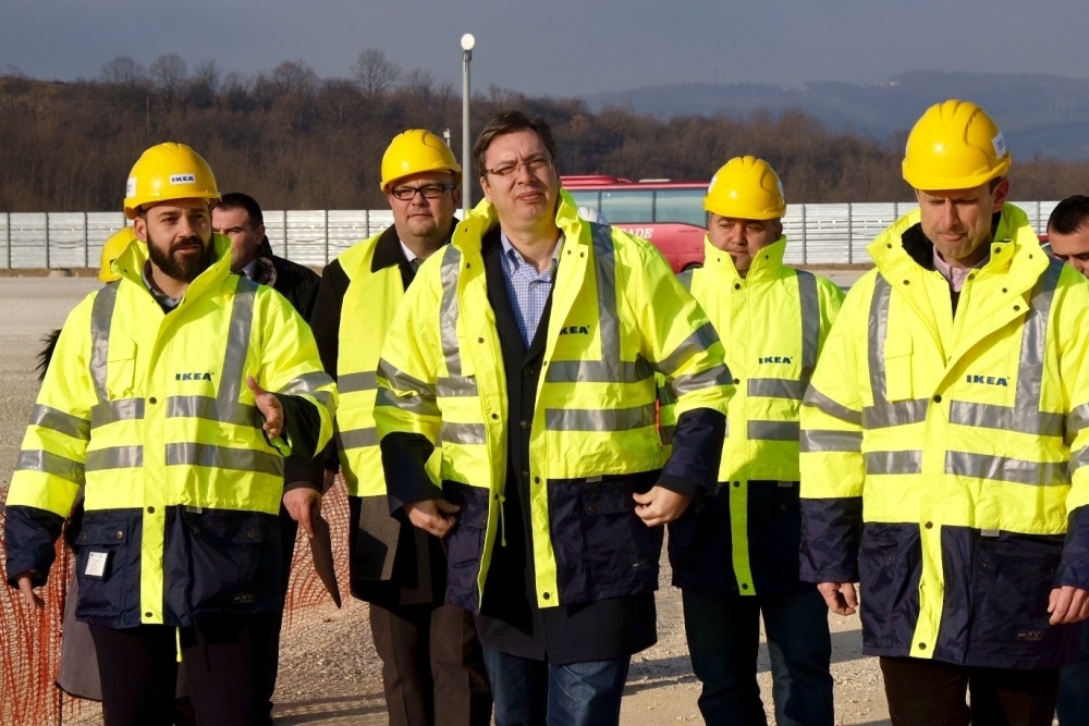 Vučić: Ikea je naša priča o neuspehu i uspehu