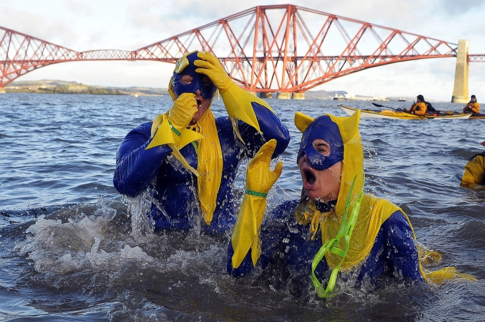 Kupanjac u Severnom moru (VIDEO)