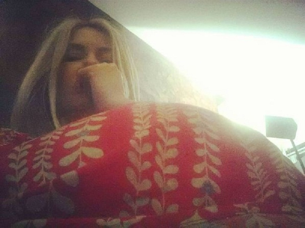 Ovako glumica provodi vreme u bolnici