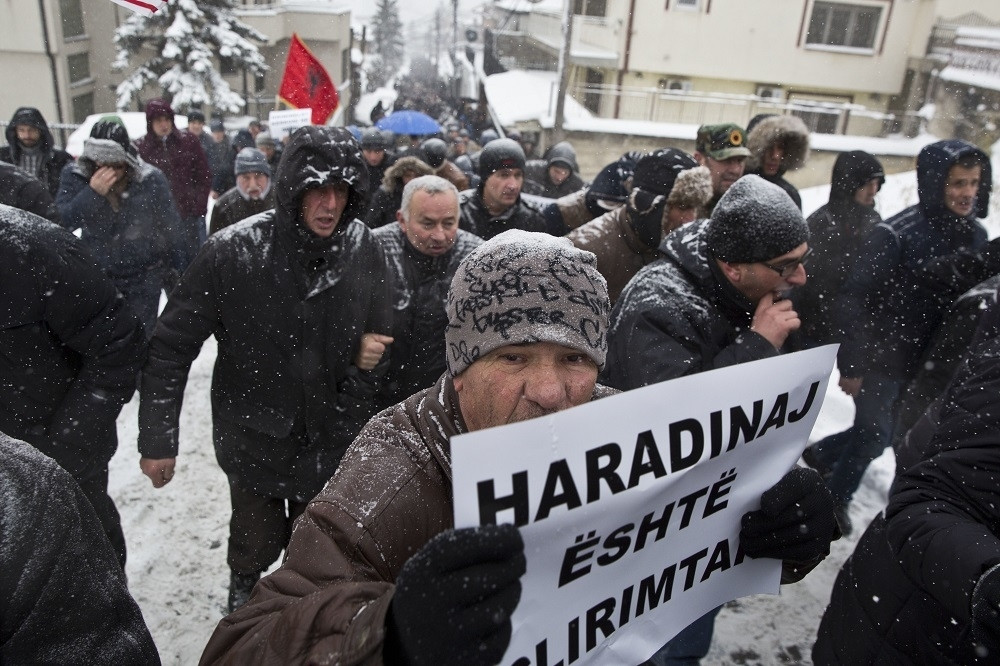 Albanci protestovali zbog hapšenja Haradinaja (FOTO)
