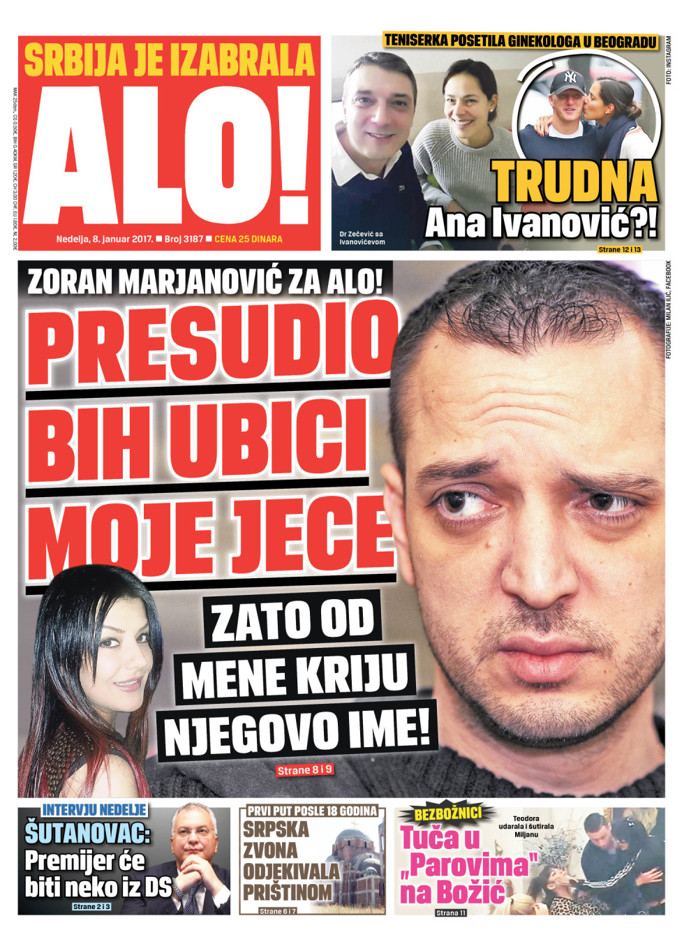 Naslovna za: 8.1.2017