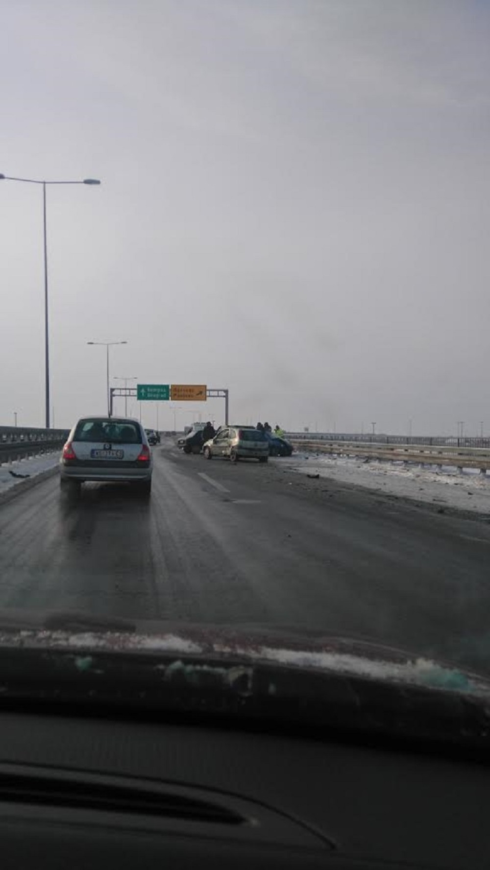 Lančani sudar na putu Vrbas - Kula