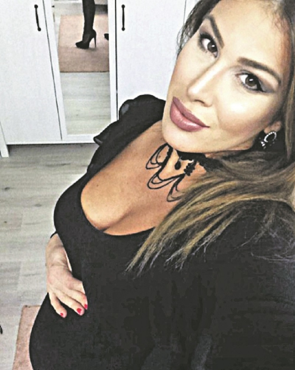 Ena izvela ćerku na sankanje