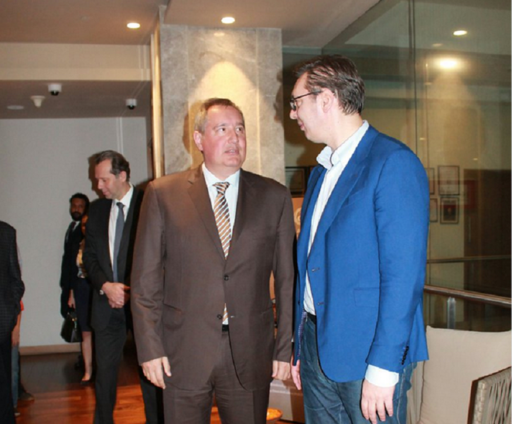 Rogozin navukao kompleks od Vučića!
