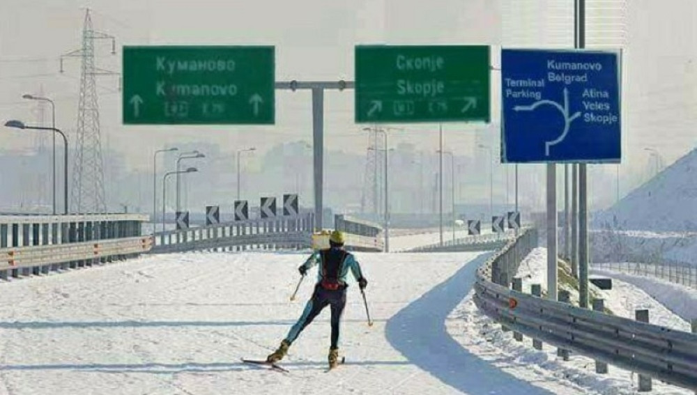 Najbolji prevoz za danas - skije