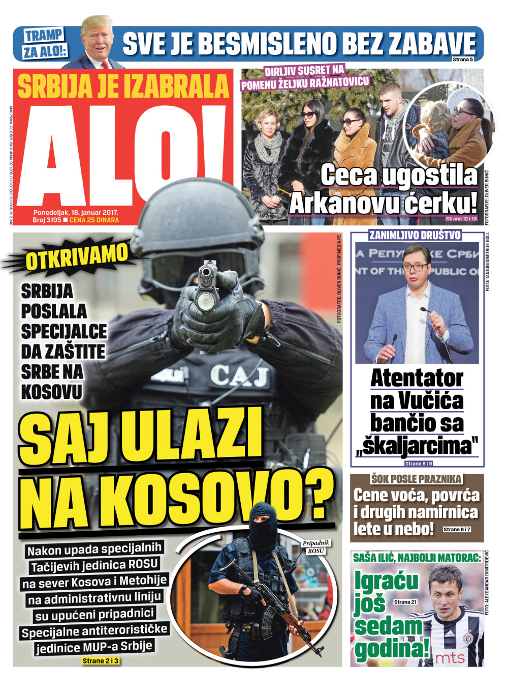Naslovna za: 16.1.2017