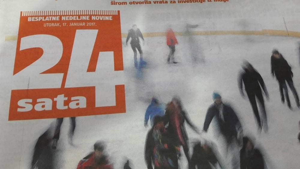 "24 sata" postao besplatan nedeljnik!