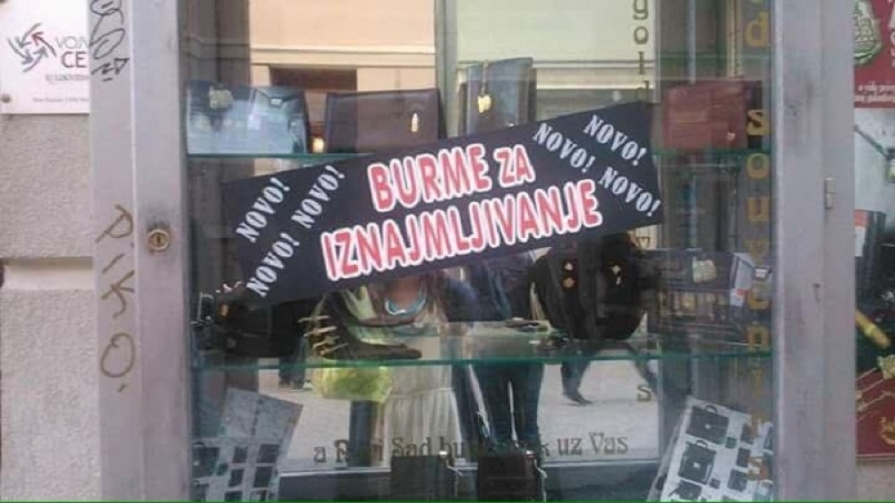 Iznajmljuju burme za 50 evra!